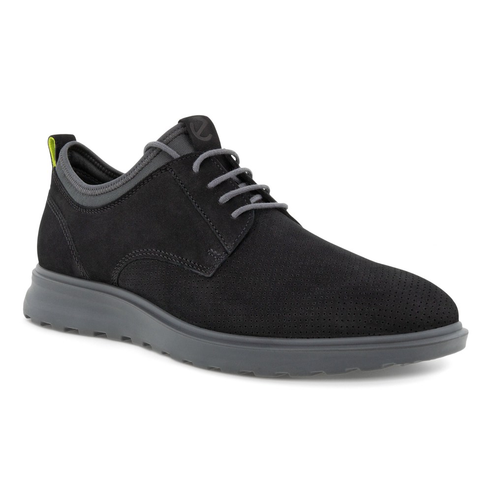 Zapatos Derby Hombre - ECCO Cs20 Hybrid - Negros - NQO516204